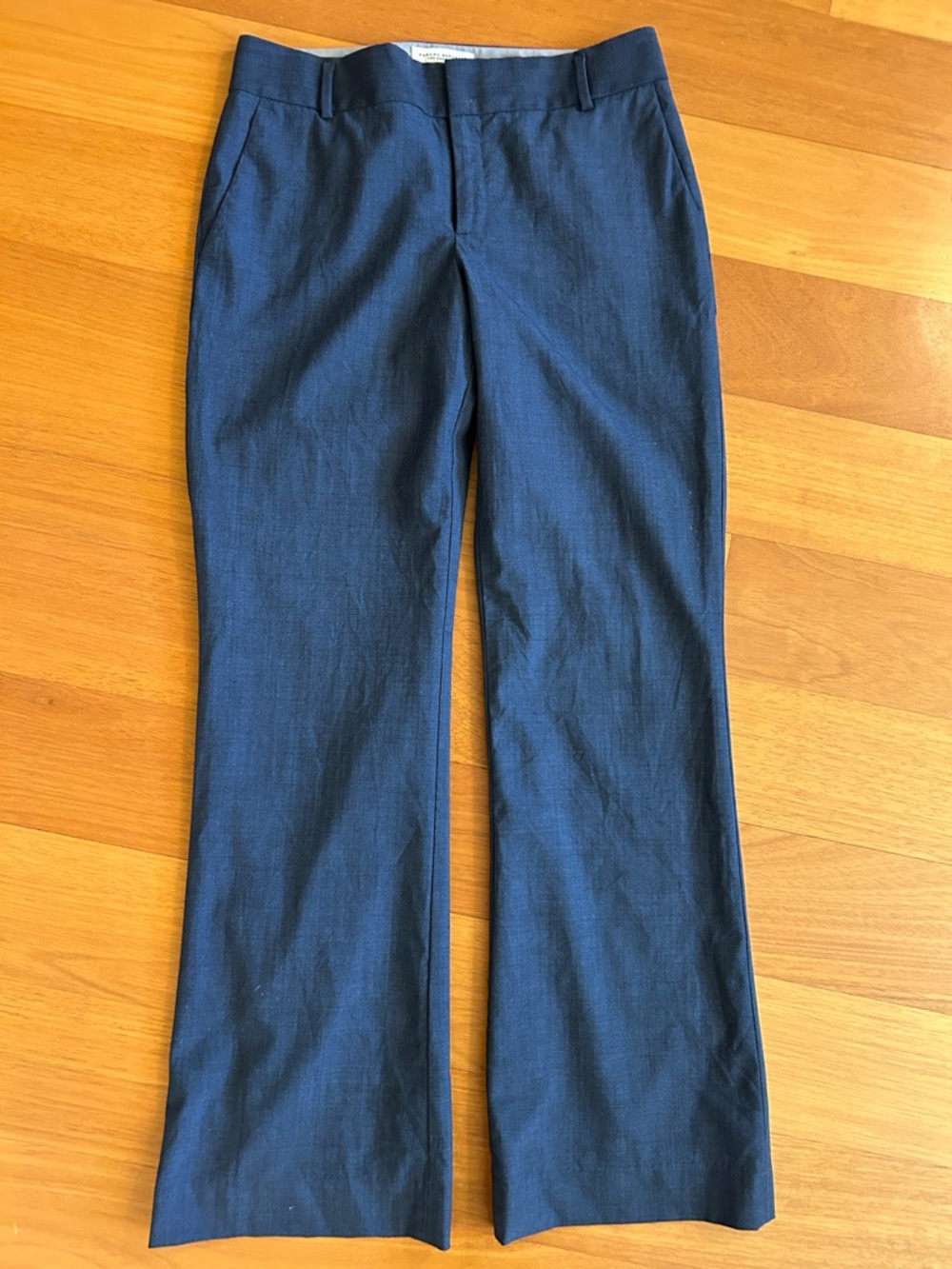 Banana Republic Martin Blue Lined Womens Size 6 Dress Pants